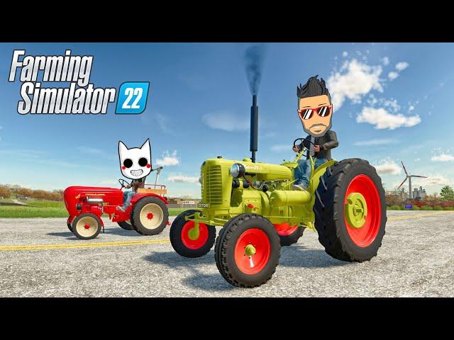 УСТРОИЛИ ГОНКИ НА ТРАКТОРАХ! СОДА КУПИЛ ПОРШ В FARMING SIMULATOR 22