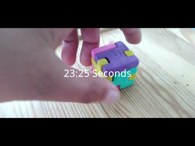 Six Piece Puzzle Cube Speedrun