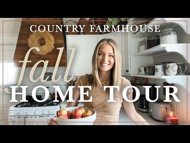 Country Farmhouse FALL HOME TOUR