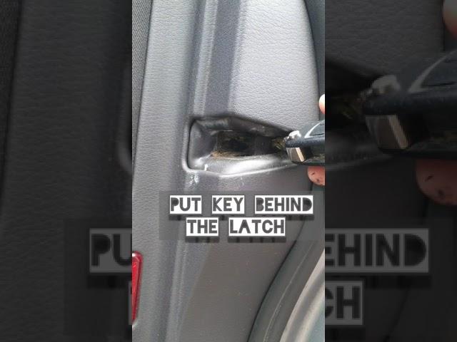 How To Close a Car Door That Won't close! #shorts