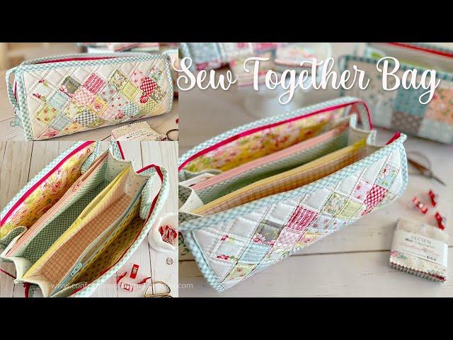 Sew Together Bag Tutorial (Multi-Zipper Pouch!)