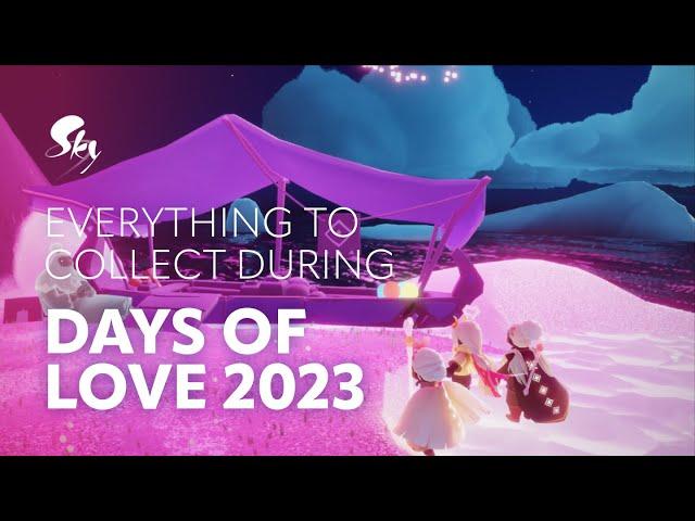 Sky COTL - What to collect Days of Love 2023 by ThatSkySylvos