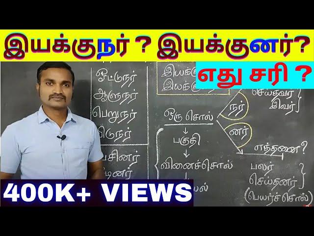 நர் னர் விகுதி வேறுபாடு கற்றல் | இயக்குநரா? இயக்குனரா? எது சரி | தமிழ் இலக்கணம் |