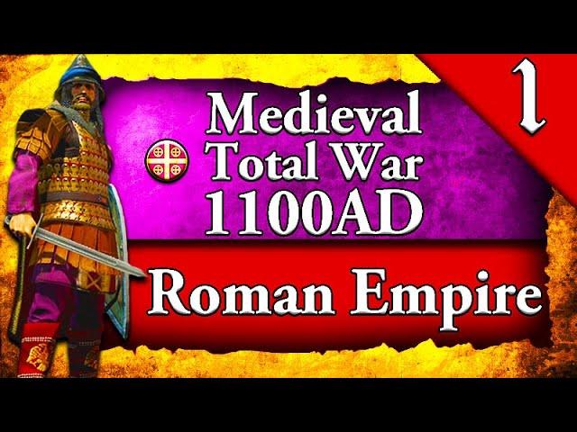 MEDIEVAL 1100AD MOD! Medieval Total War 1100AD: Roman Empire Campaign Gameplay #1