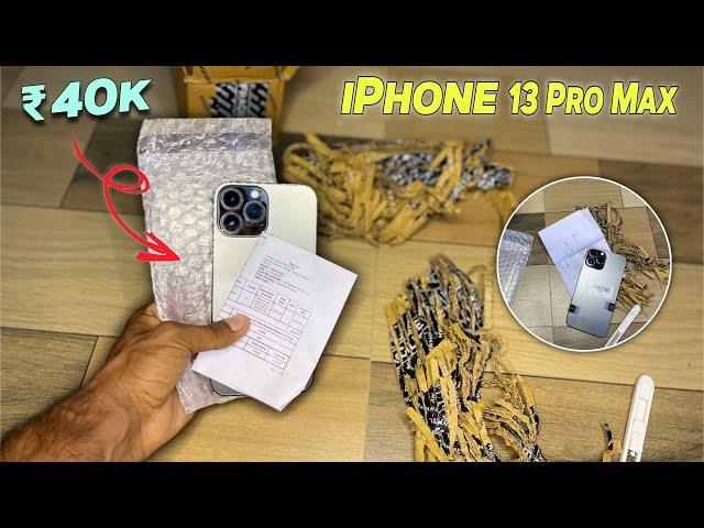 I Bought iPhone 13 Pro Max For ₹40,000  | REAL Condition of Grade B iPhone from Cashify
