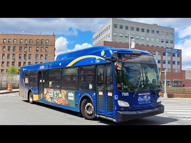 [MTA]:City Island bound 2018 New Flyer XD40 'Xcelsior' [7505] on the Bx29