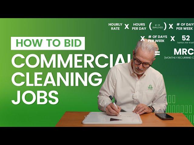 How to Bid Commercial Cleaning Jobs (FORMULA INCLUDED)