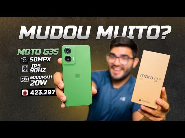 Unboxing MOTO G35