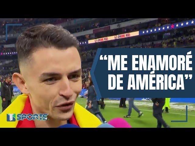 El AGRADECIMIENTO de Álvaro Fidalgo a Santiago Solari por TRAERLO al Club América