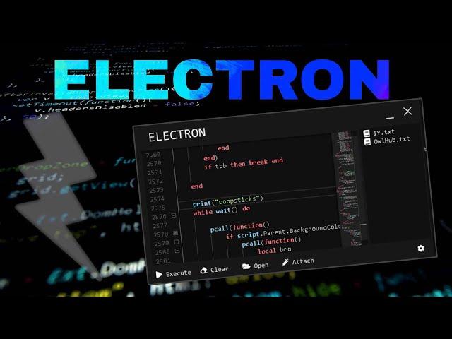 [BEST] Electron Showcase | Roblox PC Executor Showcase