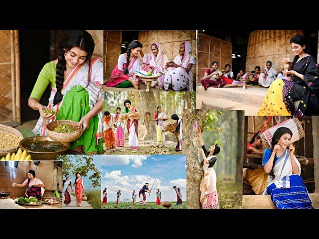 Assamese traditional photoshoot poses // Aimee baruah photoshoot poses // Aimee baruah