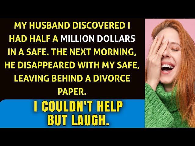 I tell my Hubby that my savings finally reached $500K  I wake up to find my passbook missing