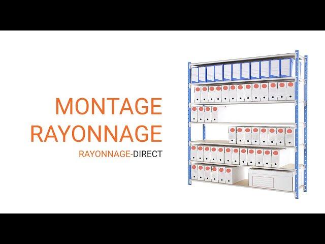 Montage rayonnages archives | rayonnage-direct