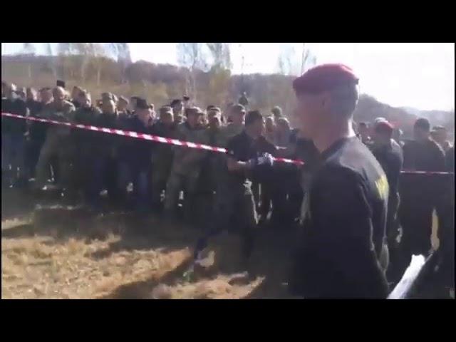 видео смертельного боя претендента на краповый берет из Бурятии