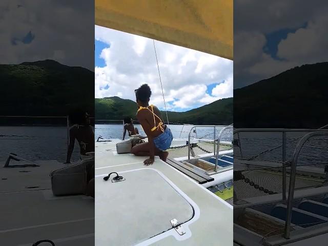 #boatlife Man Chilling On Boat #baywatch Baie Des Flamands Anse D Arlet #martinique  #gameofthrones