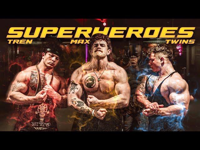 SUPERHERO CHEST DAY WITH THE TREN TWINS