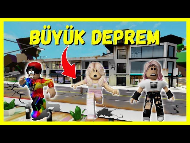 BROOKHAVEN'DA BÜYÜK DEPREM OLDUROBLOX BrookhavenRP AYŞEM ECE ARI