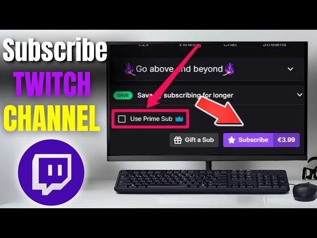 How To Subscribe To A Twitch Channel | Twitch Subscriptions