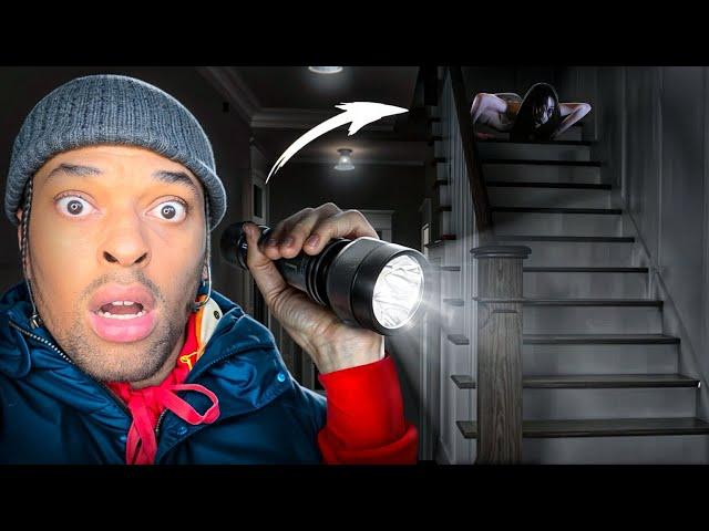 24 Hours Locked inside a Haunted House!