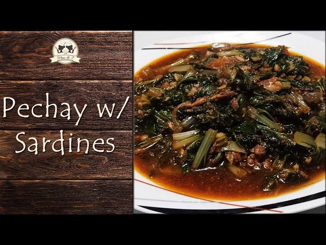 How to Cook Ginisang Pechay sa Sardinas | Pechay with Sardines Recipe