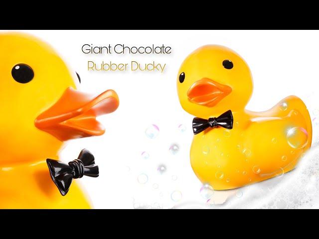 Giant Chocolate Rubber Ducky!