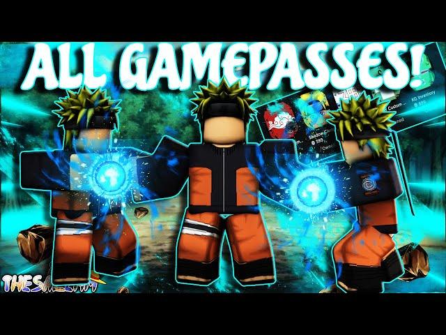 [CODES]ALL GAMEPASSES SHOWCASE ON NRPG BEYOND!|ROBLOX NARUTO RPG:BEYOND