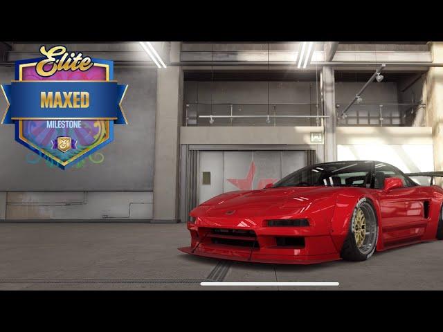 【CSR2】1992 NSX Type R (elite 35), shift & tune for 6.94x