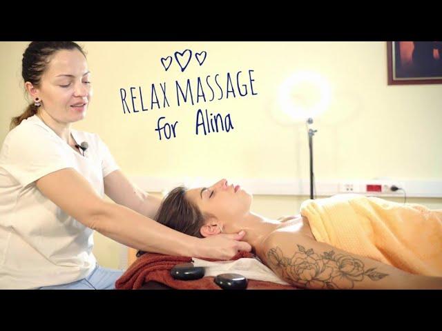 How to relax the muscles?? Massage for Alina