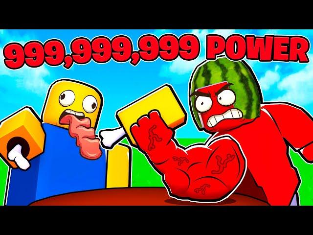 Getting MAX POWER In ARM WRESTLE SIMULATOR