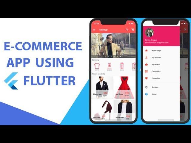 19. Flutter e-commerce app: Home page Ui modification