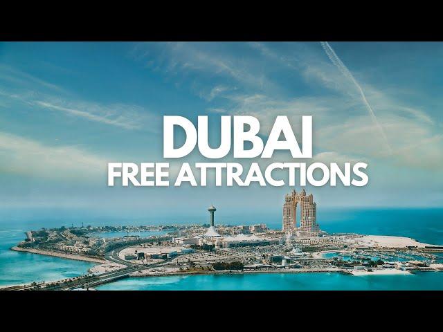 Top FREE THINGS To Do In Dubai 2024 - Travel Video