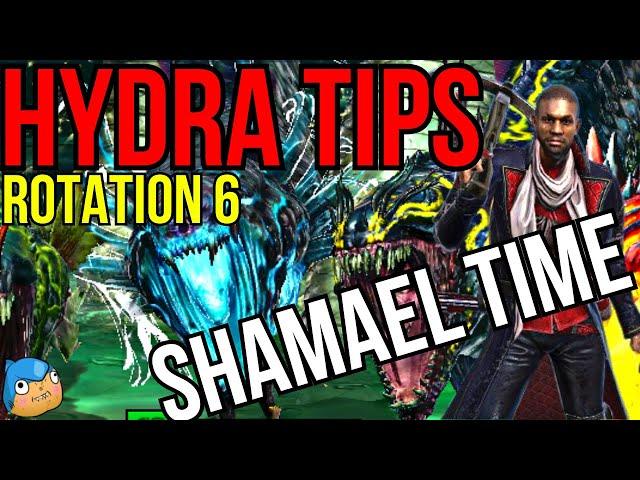 HYDRA 101 TIPS AND BREAKDOWN ANALYSIS ROTATION #6 SHAMAEL MAKES IT EASY! | Raid: Shadow Legends