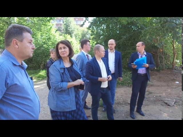 Визит министра жилищной политики МО