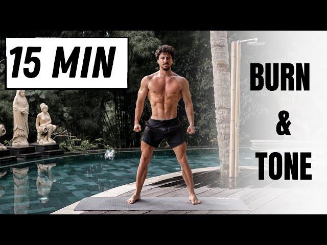 15min FAT BURN AND TONE | Rowan Row