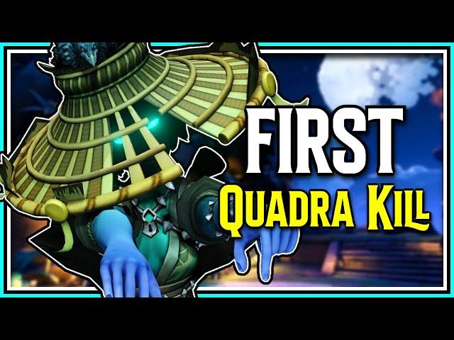 First Ever Kasumi Quadra Kill! - Paladins PTS Gameplay