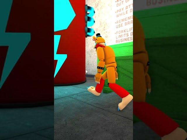 FNAF 9 SECURITY BREACH IN ROBLOX #shorts