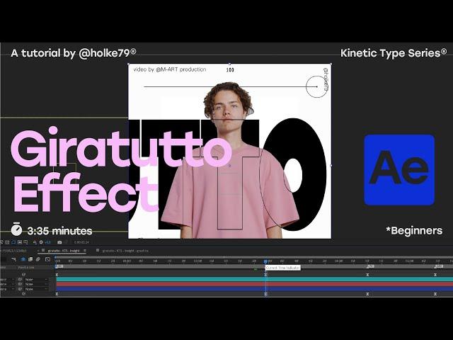 Kinetic Type Series® - Giratutto - After Effects *Intermediate level*