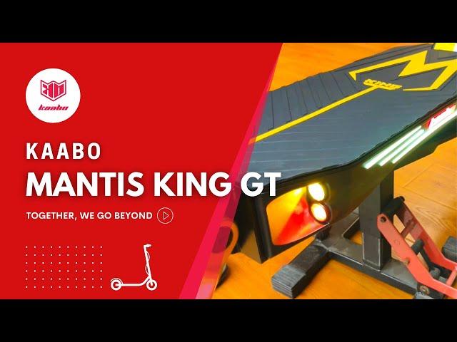 Kaabo Mantis King GT - Kaabo New Electric Scooter with more new Features