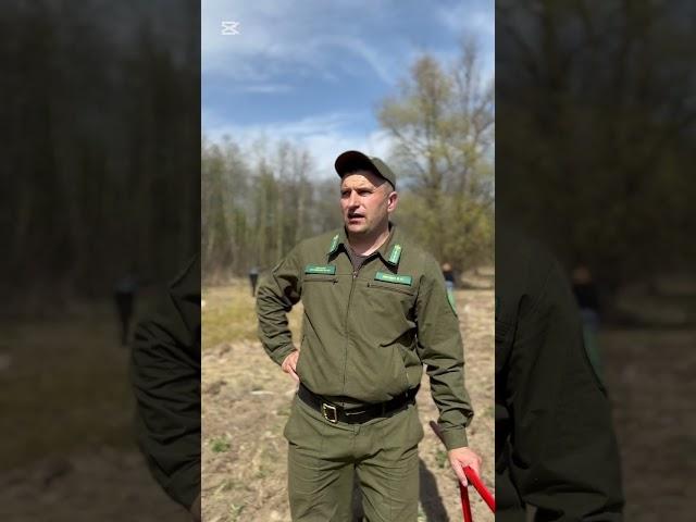На территории Могилевского лесхоза в квартале 180 прошла акция «Лес! Дабро! Парадак!»