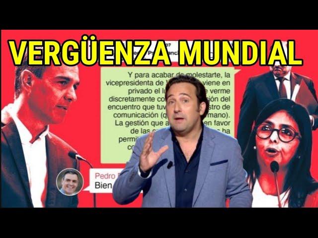 IKER JIMÉNEZ FILTRA AUDIO BOMBA ENTRE PEDRO SÁNCHEZ Y DELCY RODRÍGUEZ POR EL ORO DE VENEZUELA