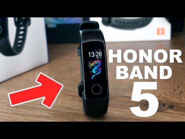 Обзор Honor Band 5 - первые впечатления и скромное сравнение с Mi Band 4