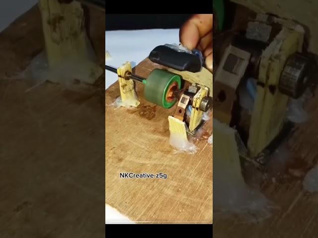 The structure of an open-type motor.