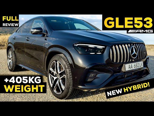 2025 MERCEDES GLE 53 AMG Hybrid NEW Coupe +405KG WEIGHT?! BRUTAL Sound FULL In-Depth Review Drive