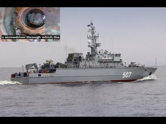 Russian Minesweeper ""Aleksandr Obukhov" Damaged by GUR Sabotage!