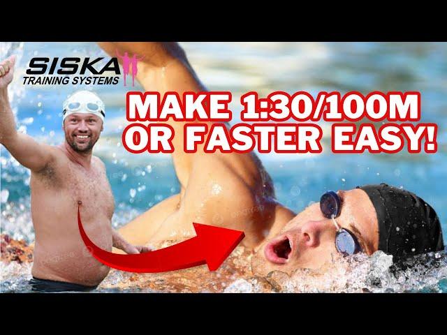 Warning: This Training Method Will Have You Swimming 1:30/100M Pace Or Faster in 2024!