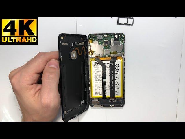 Huawei Honor 6C Pro - разборка, замена экрана / disassembly, screen replacement