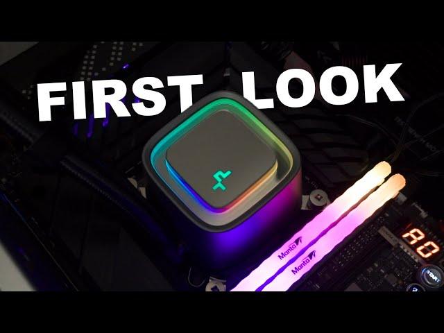 Great performance at a budget price! DeepCool LS720 AIO cooler unboxing & first look!