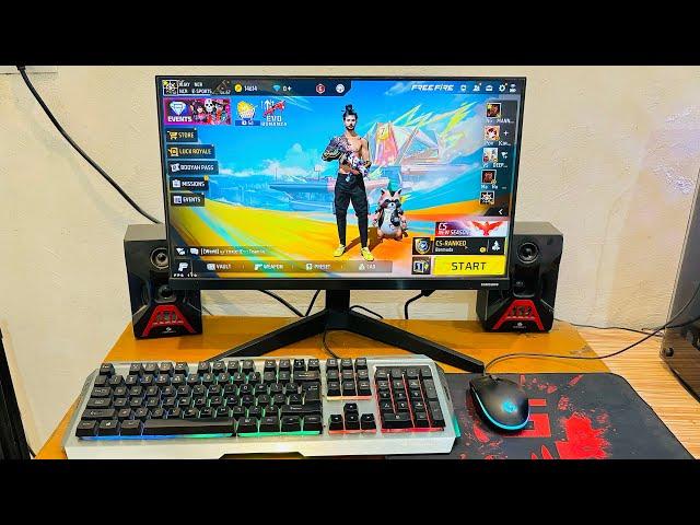 HOW PC PLAYERS PLAY FREE FIRE ️ || RYZEN 5 5600G ||