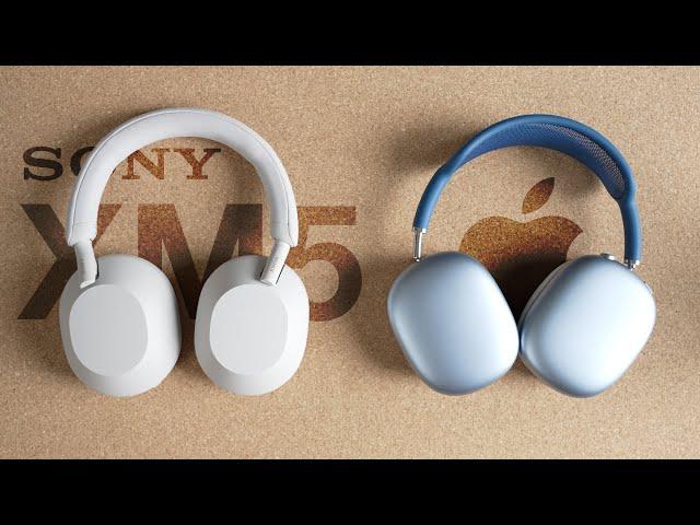 Sony WH-1000XM5 vs Apple AirPods Max