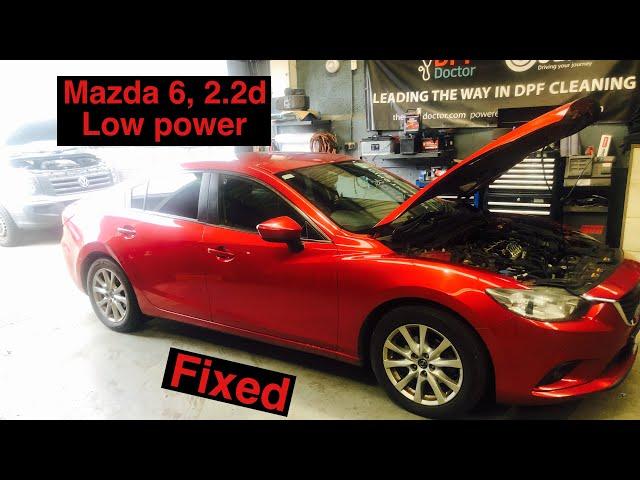 Mazda 6 reduced power fault finding